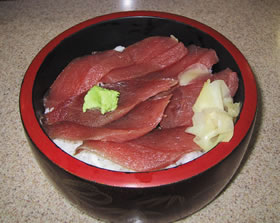 あづみ(鉄火丼)
