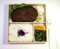 お弁当の中