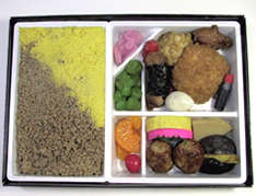 お弁当の中